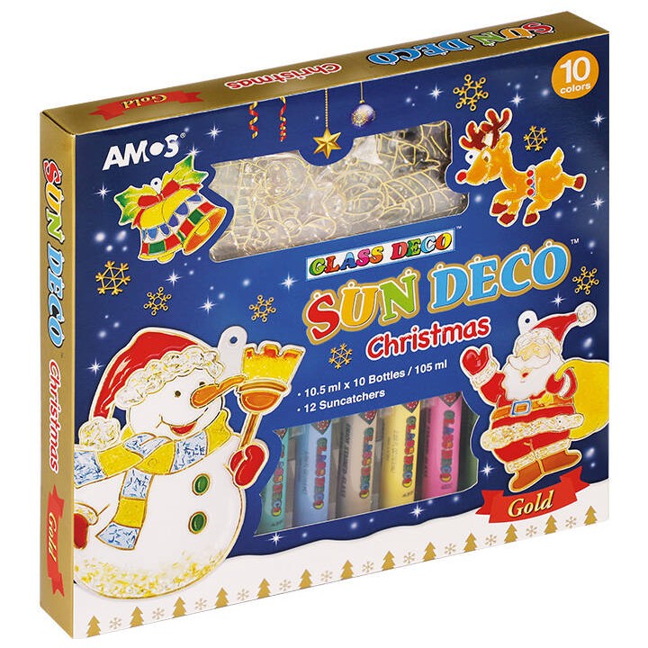 FARBY WITRAŻOWE CHRISTMAS AMOS SD10P10-CH 170-2368 10.5ML 10KOL