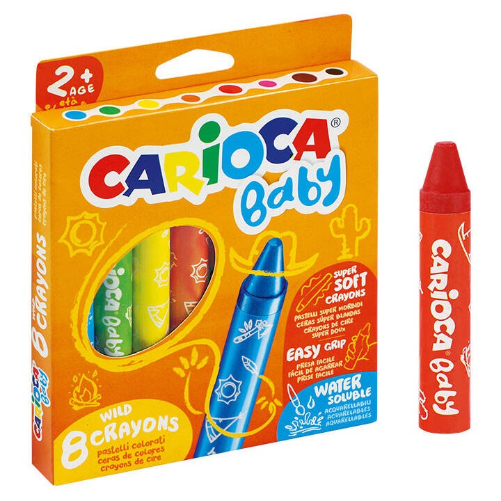 KREDKI ŚWIECOWE CARIOCA 42892 BABY 170-2573 8KOL