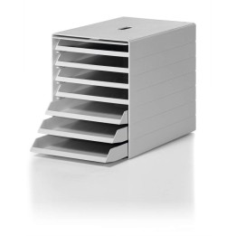 POJEMNIK DURABLE IDEALBOX 1712001050 SZARY 7 SZUFLAD