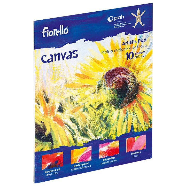 BLOK DO MALOWANIA PŁÓTNO 45.7X61CM FIORELLO GR-F1824 150-1446 300G 10ARK