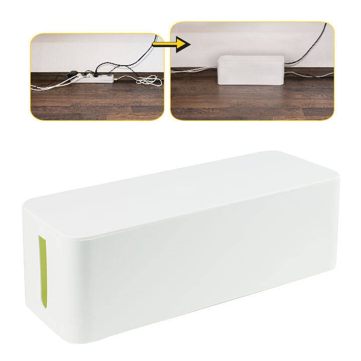 POJEMNIK NA KABLE 405X155X135MM YELLOW ONE YL-PK405B 120-1935 BIAŁY PLASTIKOWY