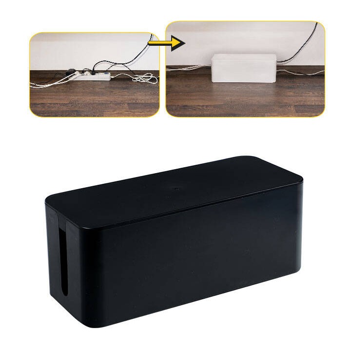POJEMNIK NA KABLE 320X135X125MM YELLOW ONE YL-PK320C 120-1934 CZARNY PLASTIKOWY