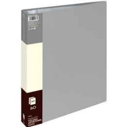 ALBUM OFERTOWY A4 GRAND 9006 120-1826 SZARY PVC 60 KIESZENI