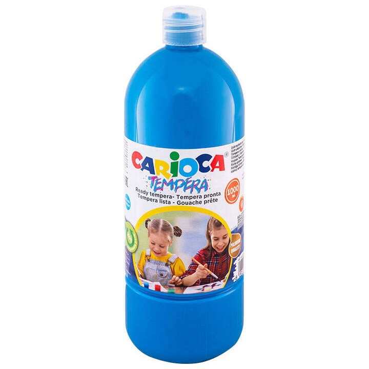 FARBA TEMPERA CARIOCA 40430/05 170-2640 1000ML BŁĘKIT/NIEBIESKI