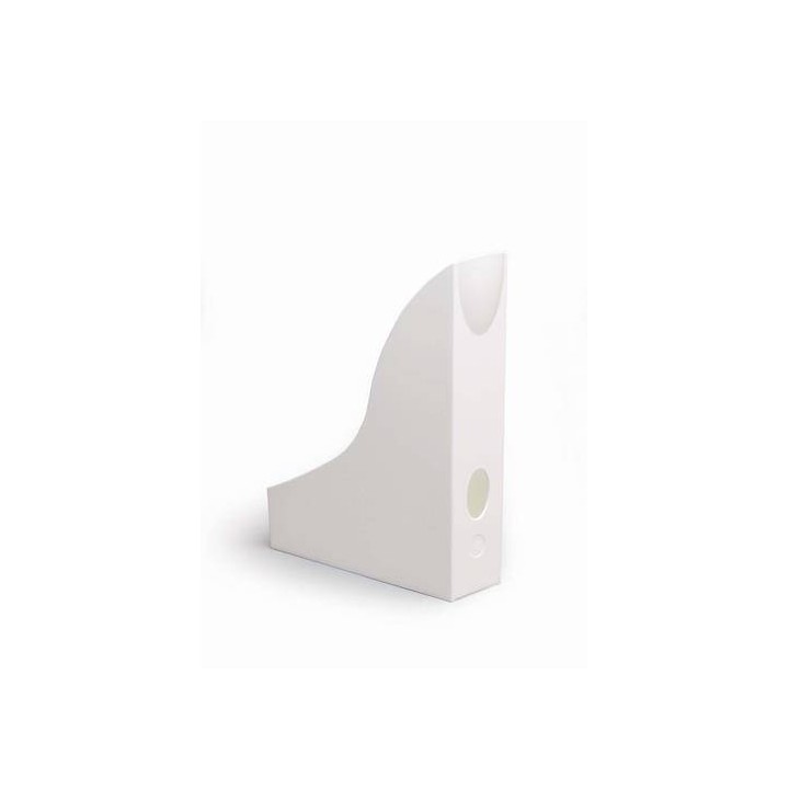 POJEMNIK NA CZASOPISMA Z UCHWYTEM A4 (73X306X241MM) DURABLE BASIC 1701711010 BIAŁY