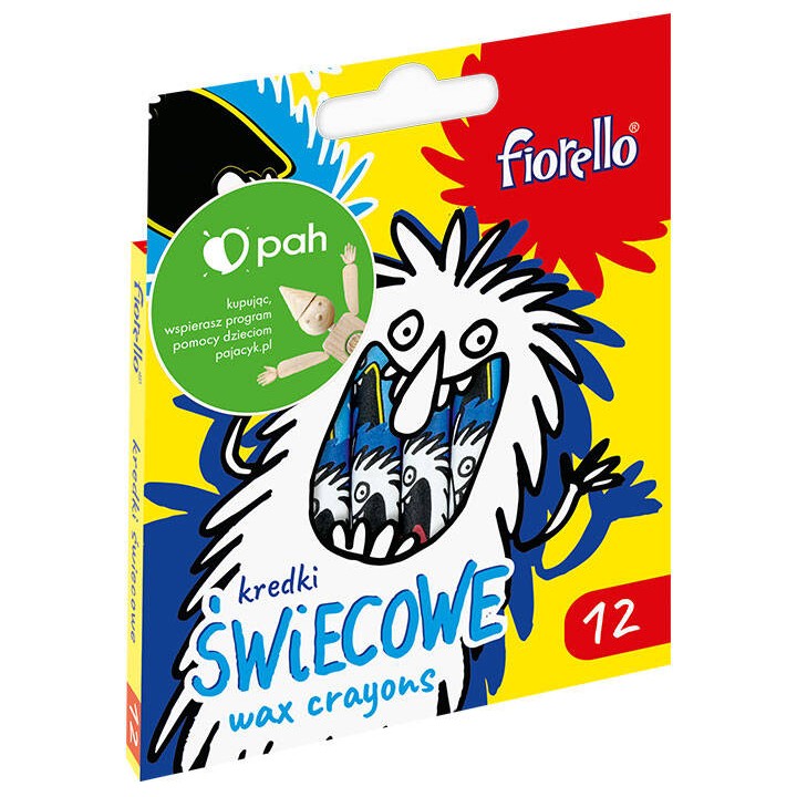 KREDKI ŚWIECOWE FIORELLO 170-2628 12KOL