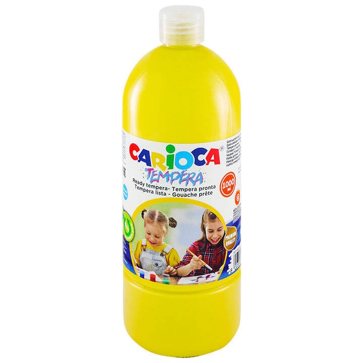 FARBA TEMPERA CARIOCA 40430/03 170-2647 1000ML ŻÓŁTA