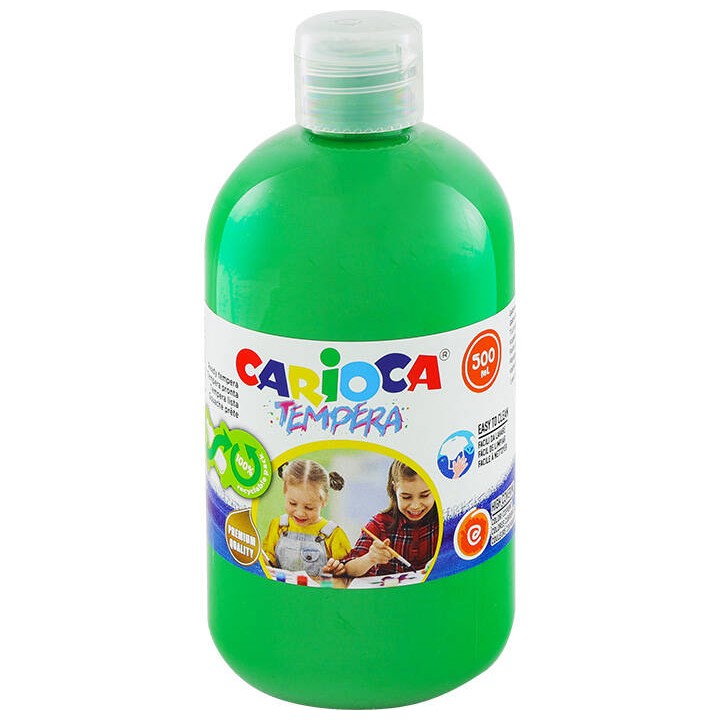 FARBA TEMPERA CARIOCA 40427/14 170-2651 500ML ZIELONA