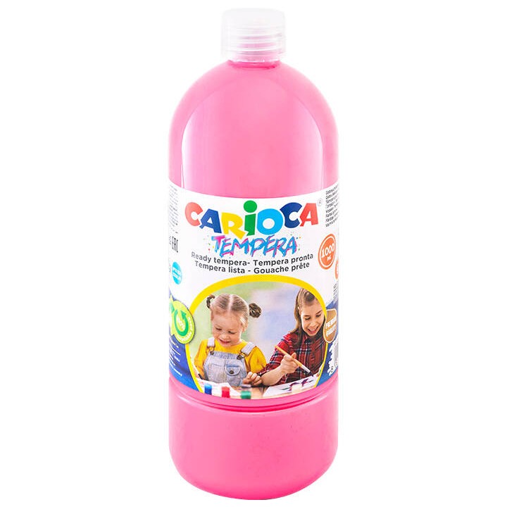FARBA TEMPERA CARIOCA 40430/09 170-2661 1000ML RÓŻOWA