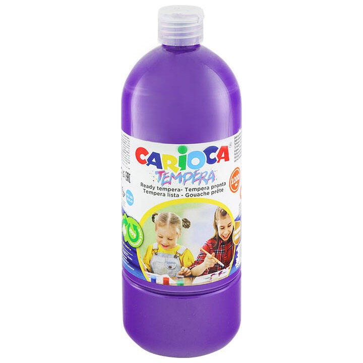 FARBA TEMPERA CARIOCA 40430/18 170-2662 1000ML FIOLETOWA