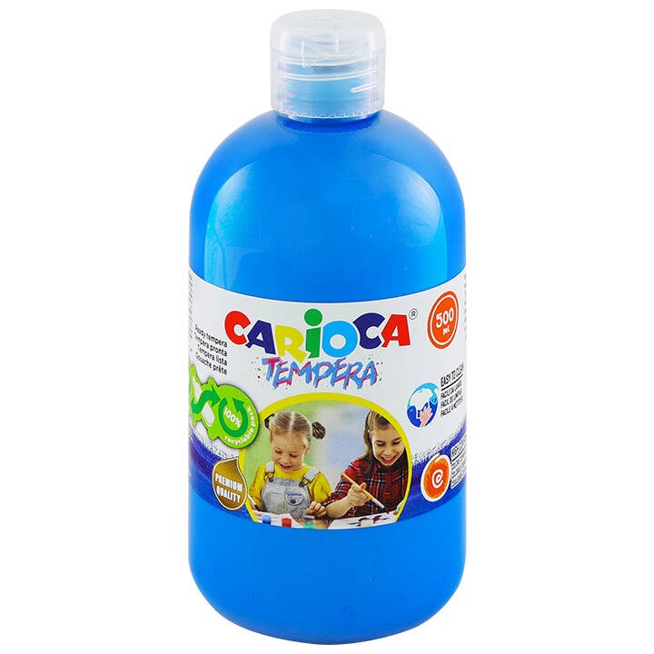 FARBA TEMPERA CARIOCA 40427/05 170-2663 500ML BŁĘKIT
