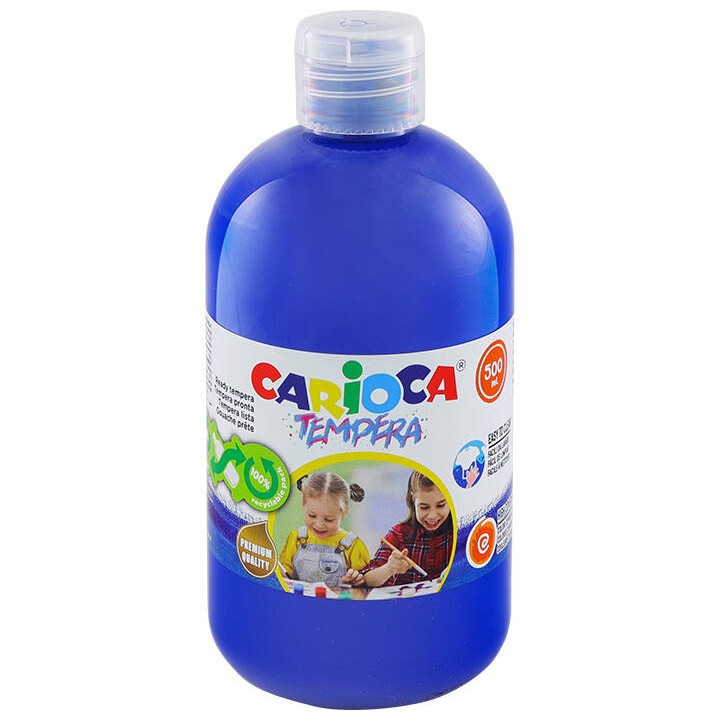 FARBA TEMPERA CARIOCA 40427/17 170-2665 500ML GRANATOWA