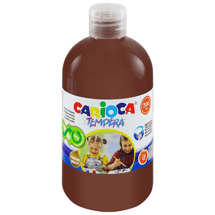 FARBA TEMPERA CARIOCA 40427/06 170-2712 500ML BRĄZOWA