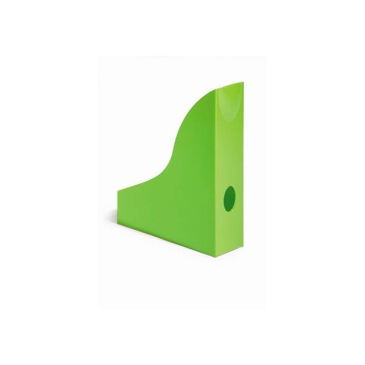 POJEMNIK NA CZASOPISMA Z UCHWYTEM A4 (73X306X241MM) DURABLE BASIC 1701711020 ZIELONY