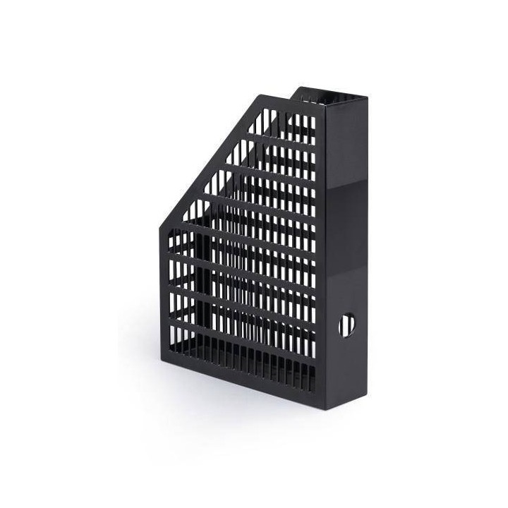 POJEMNIK NA CZASOPISMA Z UCHWYTEM A4 (65X305X235MM) DURABLE ECONOMY 1701569058 CZARNY
