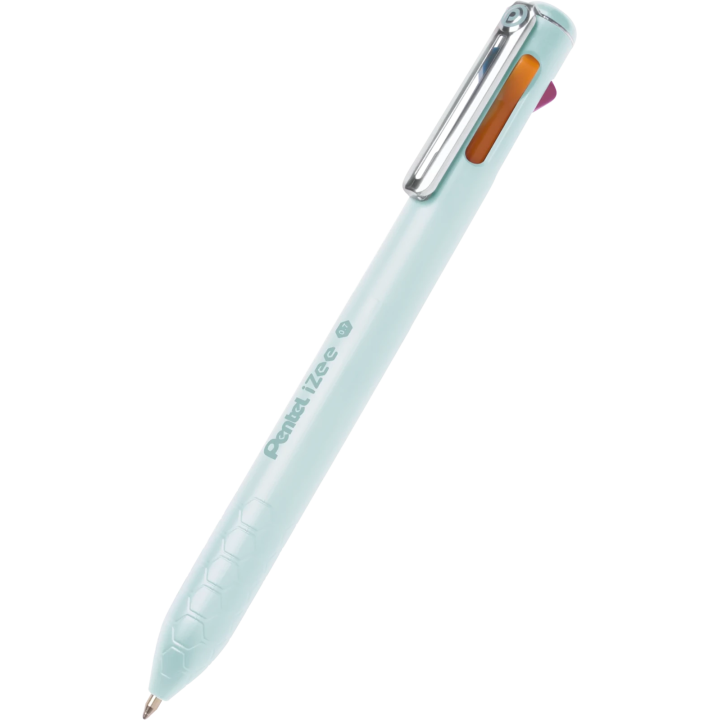 DŁUGOPIS OLEJOWY AUTOMATYCZNY PENTEL IZEE BXC467-LC CZTEROKOLOROWY 0.7 MIĘTOWA