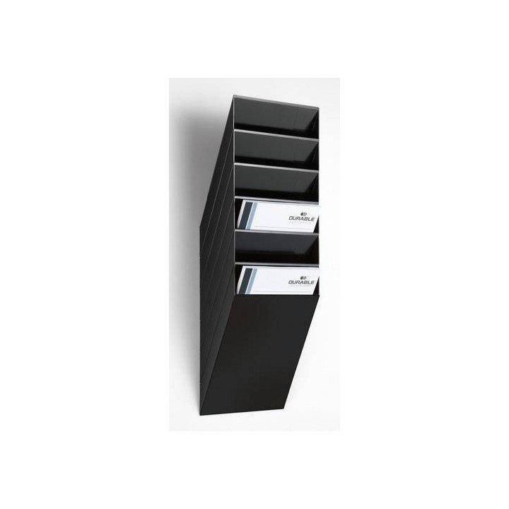 ZESTAW POJEMNIKÓW NA DOKUMENTY A4 DURABLE FLEXIBOXX 1709760060 CZARNY 6SZT