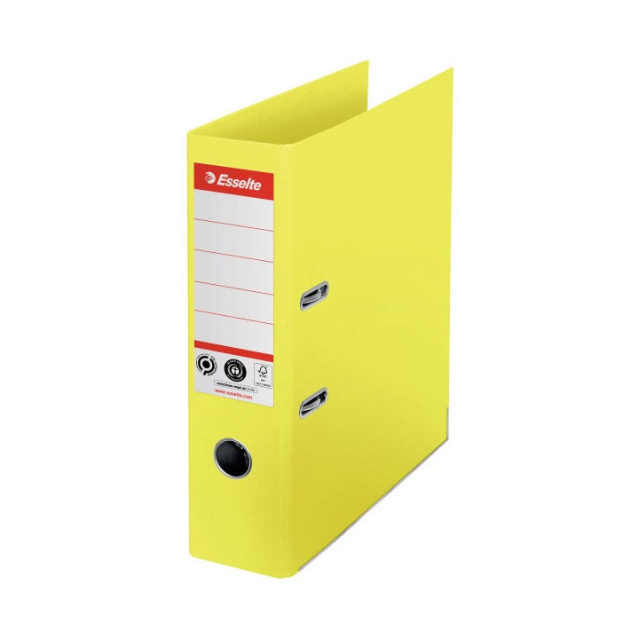 SEGREGATOR A4 KARTON ESSELTE NO.1 75MM 627566 ŻÓŁTY