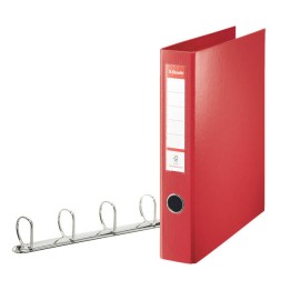 SEGREGATOR A4 MAXI PP ESSELTE 82403 CZERWONY RINGOWY