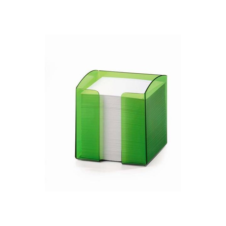 POJEMNIK Z KARTECZKAMI 90X90MM DURABLE TREND 1701682017 JASNOZIELONY 800 KARTECZEK