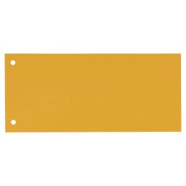 PRZEKŁADKI 1/3 A4 ESSELTE 624448 ŻÓŁTY KARTON 180G 100SZT