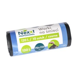 WORKI LDPE EMERSON NEXXT CZARNE 120L 10SZT.