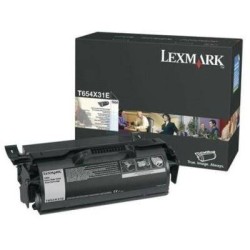 Toner oryginalny LEXMARK T654X31E Czarny 36000 stron