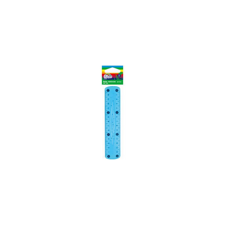 LINIJKA PLASTIKOWA 15CM FIORELLO GR-F150 ELASTYCZNA 130-1812