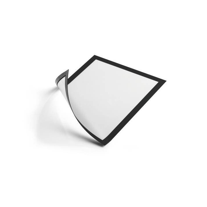RAMKA MAGNETYCZNA A4 DURABLE DURAFRAME MAGNETIC 486901 CZARNA NA POWIERZCHNIE METALOWE 5SZT