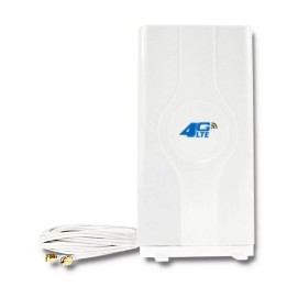 QOLTEC ANTENA 4G LTE DOOKÓLNA | 2XSMA | 30DBI | WEWNĘTRZNA