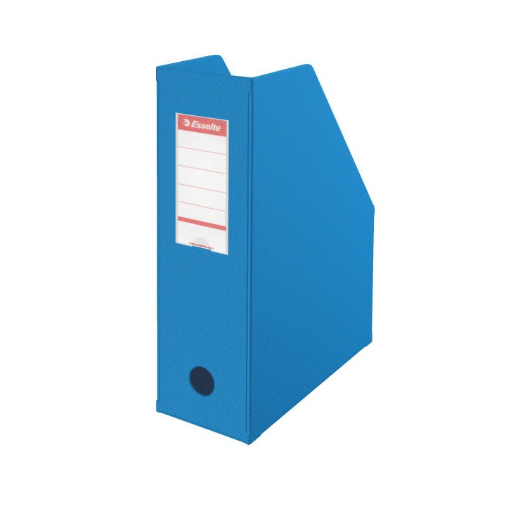POJEMNIK NA CZASOPISMA SKŁADANY 242X100X318MM ESSELTE SKŁADANY 56075 NIEBIESKI