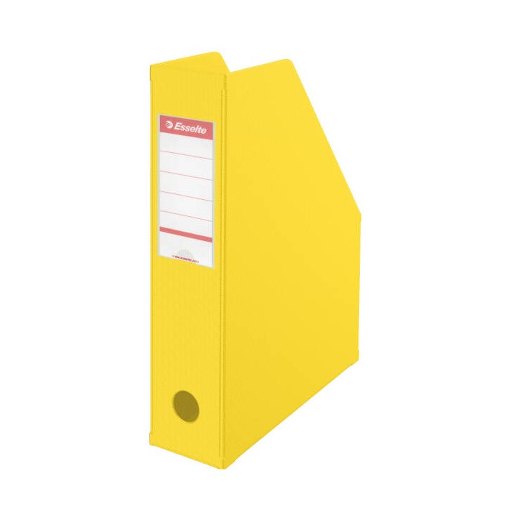 POJEMNIK NA CZASOPISMA SKŁADANY 72X318X242MM ESSELTE VIVIDA 56001 ŻÓŁTY