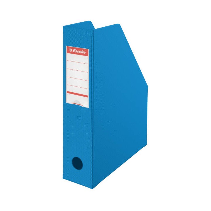 POJEMNIK NA CZASOPISMA SKŁADANY 72X318X242MM ESSELTE VIVIDA 56005 NIEBIESKI