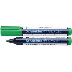 MARKER SUCHOŚCIERALNY SCHNEIDER MAXX 290 ZIELONY OKRĄGŁA 2-3MM