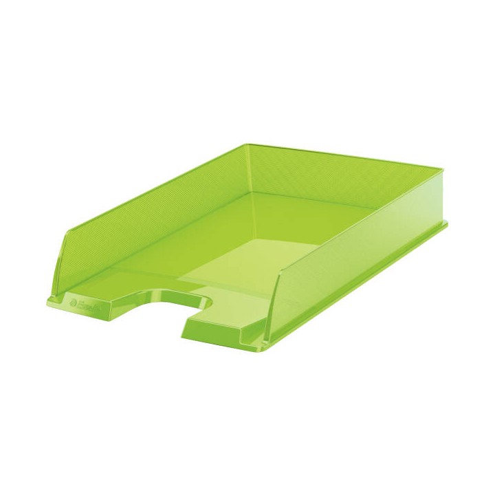 SZUFLADA NA DOKUMENTY A4 ESSELTE EUROPOST 623597 PRZEZROCZYSTY ZIELONY 254X61X350MM
