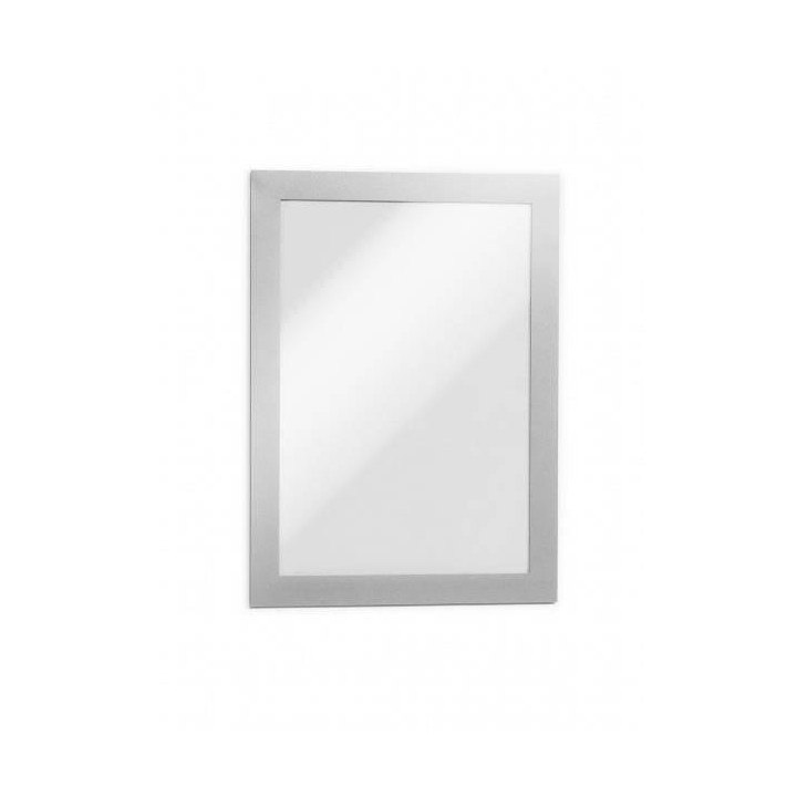 RAMKA MAGNETYCZNA A5 DURABLE DURAFRAME MAGNETIC 494723 SREBRNA NA POWIERZCHNIE METALOWE 5SZT