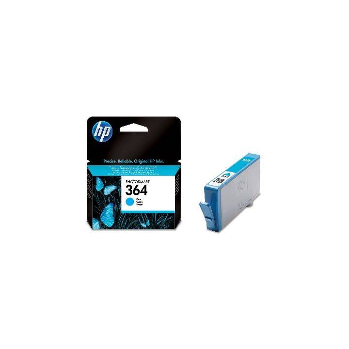 TUSZ ORYGINALNY HP364 CB318EE CYAN 3 ML PO TERMINIE