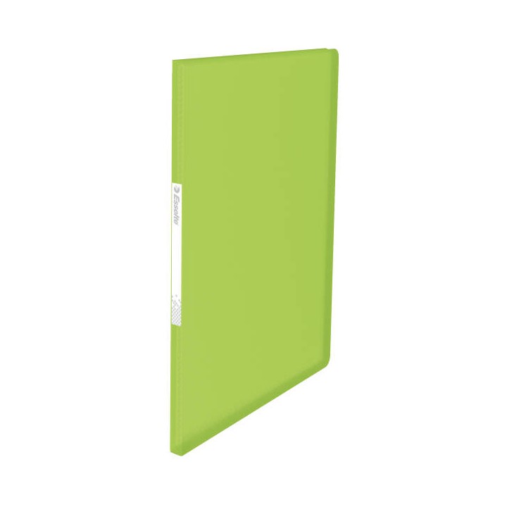 ALBUM OFERTOWY MIĘKKI A4 ESSELTE VIVIDA 623994 ZIELONY PP 0.36 MM 20 KOSZULEK