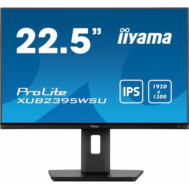 IIYAMA MONITOR 22.5 CALA XUB2395WSU-B5 IPS,PIVOT,1920X1200,DP,HDMI,VGA,16:10,2XUSB,2X2W,FREESYNC,HAS(150MM)