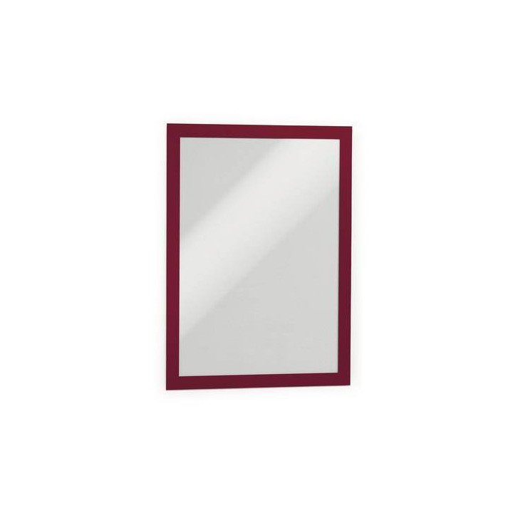 RAMKA SAMOPRZYLEPNA A4 DURABLE DURAFRAME 487203 CZERWONA 2SZT