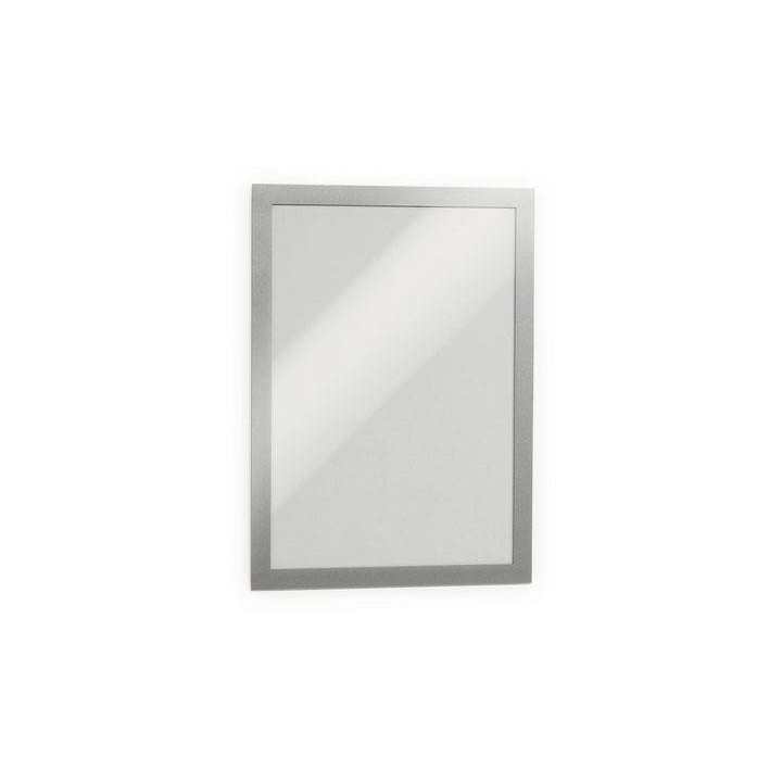 RAMKA SAMOPRZYLEPNA A4 DURABLE DURAFRAME 487223 SREBRNA 2SZT