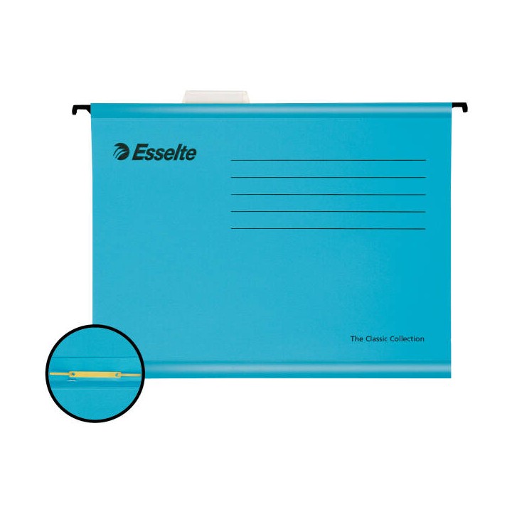TECZKA ZAWIESZANA A4 ESSELTE CLASSIC 93130 NIEBIESKI KARTON