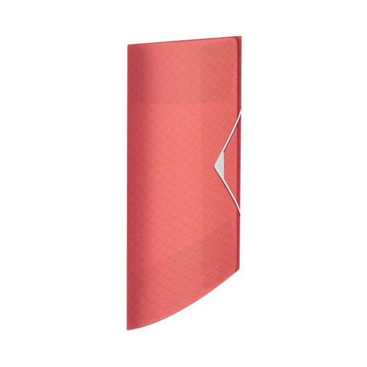 TECZKA Z GUMKĄ A4 ESSELTE COLOUR'BREEZE 628439 KORALOWY 15MM