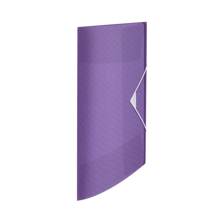 TECZKA Z GUMKĄ A4 ESSELTE COLOUR'BREEZE 628440 LAWENDOWY 15MM