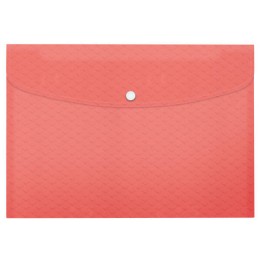 TECZKA KOPERTOWA A4 ESSELTE COLOUR'BREEZE 628489 KORALOWY PP 3SZT