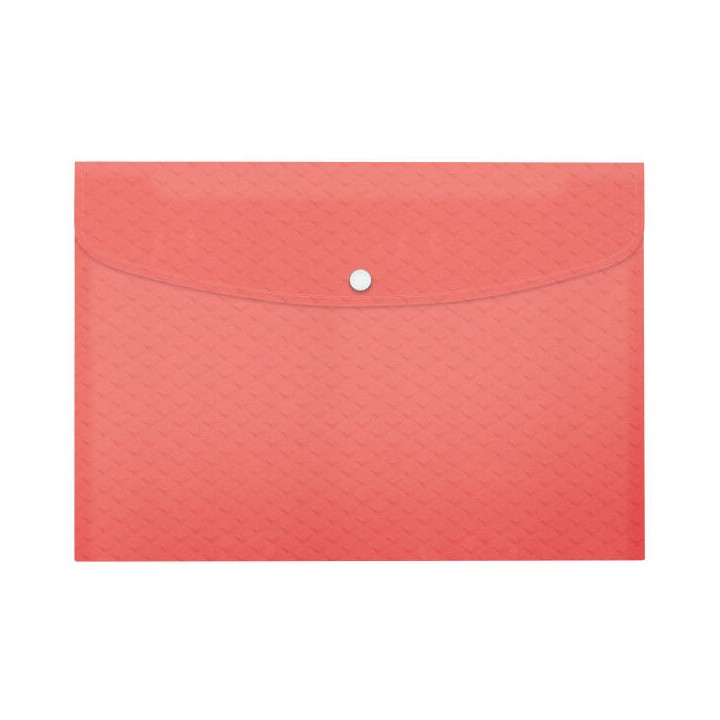 TECZKA KOPERTOWA A4 ESSELTE COLOUR'BREEZE 628489 KORALOWY PP 3SZT