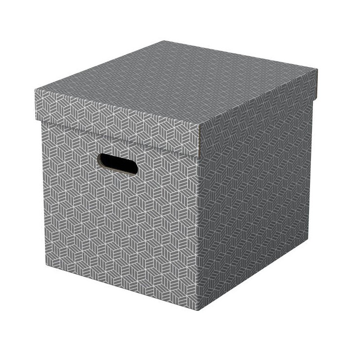 PUDŁO Z POKRYWĄ 320X315X365MM ESSELTE 628289 SZARY 3SZT