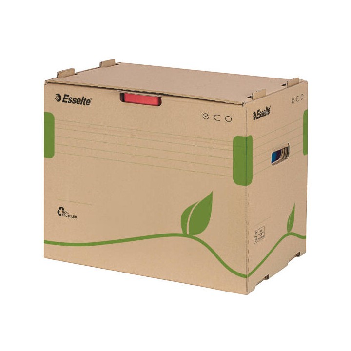 PUDŁO ARCHIWIZACYJNE 427X343X305MM ESSELTE ECO 623920 SIARCZANOWY