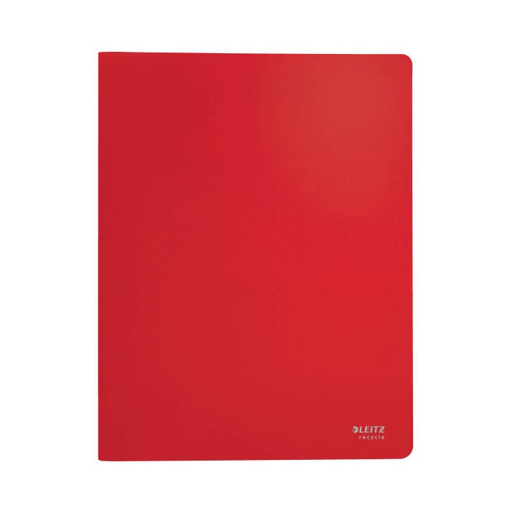 ALBUM OFERTOWY A4 LEITZ RECYCLE 46770025 CZERWONY 40 KOSZULEK