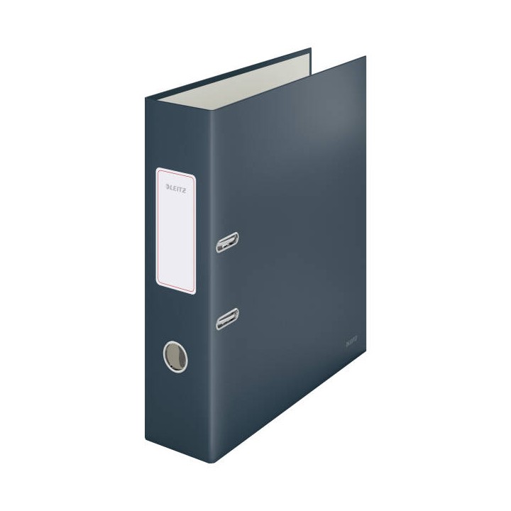 SEGREGATOR A4 LEITZ 180° COSY SOFT TOUCH 80 MM 10610089 AKSAMITNY SZARY